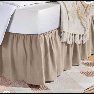 Taupe Queen Bedskirt - Never Used